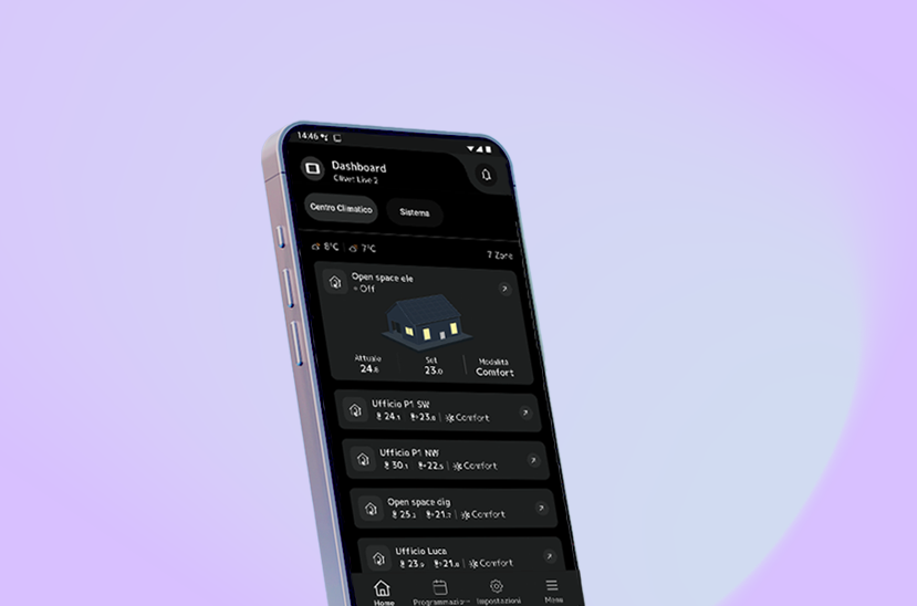 Gestion de votre confort avec le Smart Living de Clivet