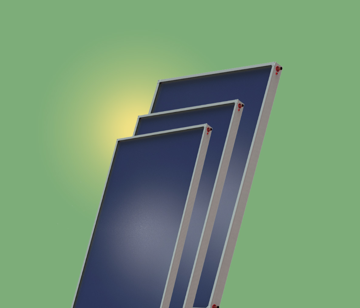 ELFOSUN3: collecteur solaire thermique plat pour une association à des systèmes de production de chauffage et d’eau chaude sanitaire